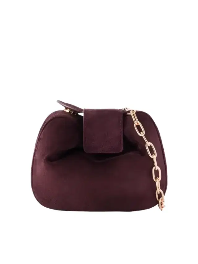 Soft Demi Suede Clutch