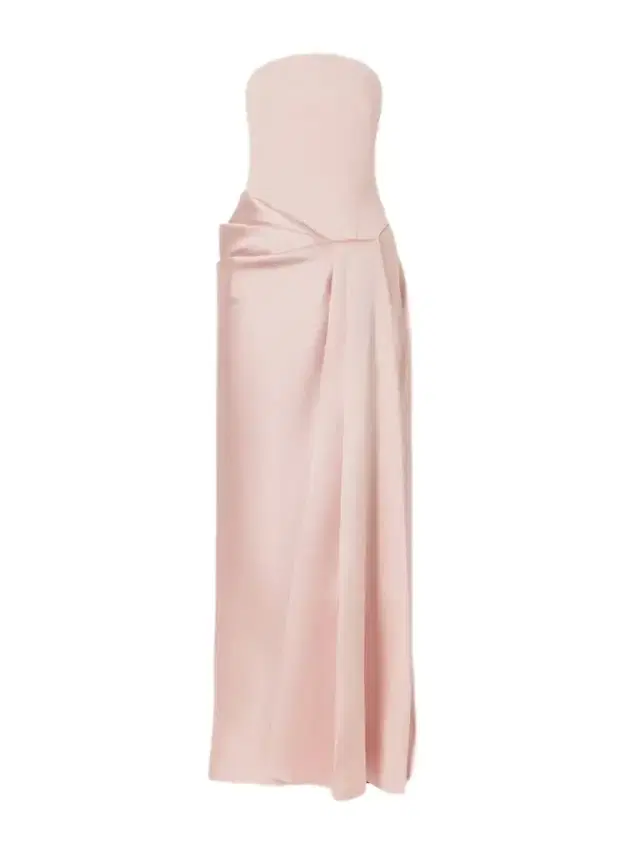 Solace London Seri Strapless Crepe Gown