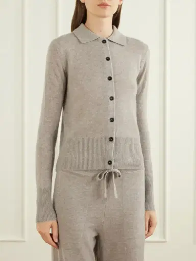 Le Kasha Fraga Ribbed Cashmere Cardigan | Thumbnail 3