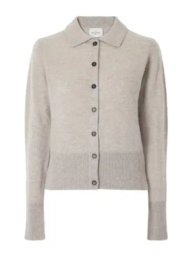 Le Kasha Fraga Ribbed Cashmere Cardigan | Thumbnail 1