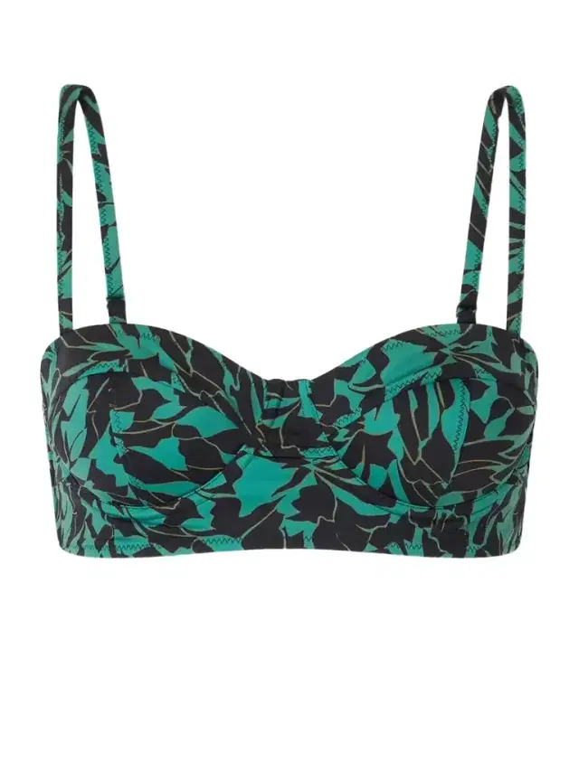 Ulla Johnson Zahara Floral-print Bikini Top