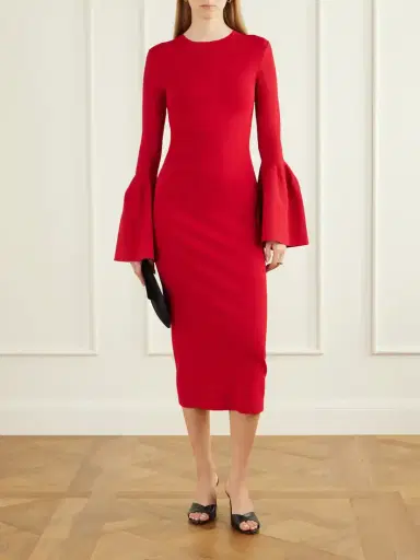 Stella McCartney Cady Midi Dress | Thumbnail 2