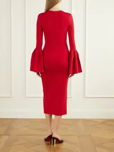 Stella McCartney Cady Midi Dress | Thumbnail 3