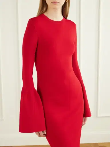 Stella McCartney Cady Midi Dress | Thumbnail 4