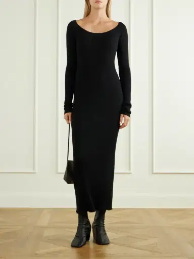 Le Kasha Ternil Ribbed Cashmere Maxi Dress | Thumbnail 2 Le Kasha Ternil Ribbed Cashmere Maxi Dress | Thumbnail 2
