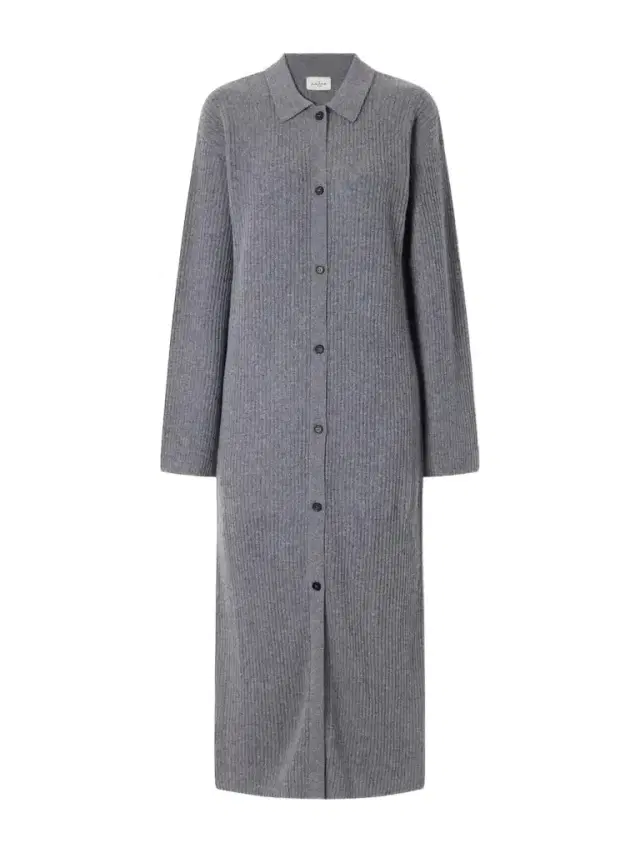 Le Kasha Jamua Ribbed Cashmere Maxi Dress