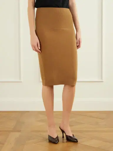 Stella McCartney Wool Midi Skirt | Thumbnail 3