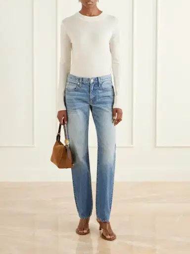 SLVRLAKE Isabel Low-rise Straight-leg Jeans | Thumbnail 2