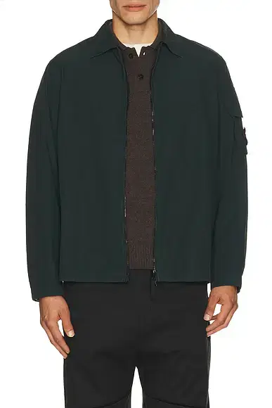 Stone Island Zip Up Shirt