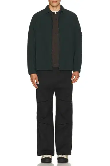 Stone Island Long Sleeve Polo | Thumbnail 4 Stone Island Long Sleeve Polo | Thumbnail 4