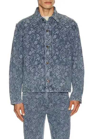 Honor The Gift Floral Utility Jacket