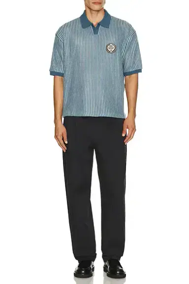Honor The Gift Striped Knit Polo | Thumbnail 3