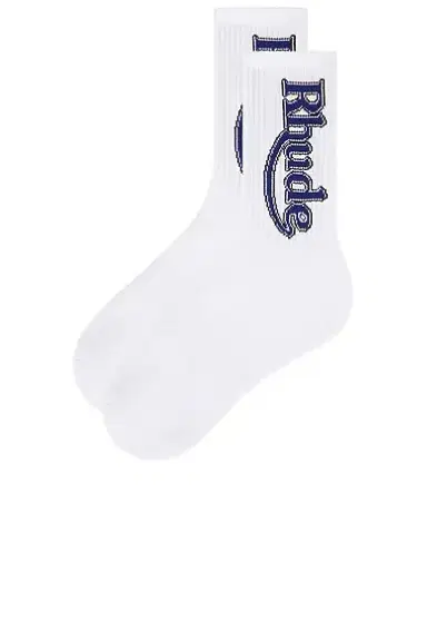 Rhude Vertical Race Track Sock | Thumbnail 2 Rhude Vertical Race Track Sock | Thumbnail 2