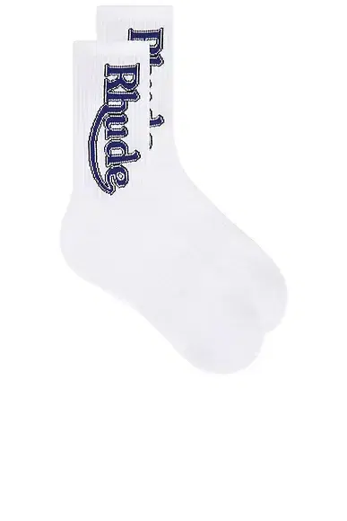 Rhude Vertical Race Track Sock
