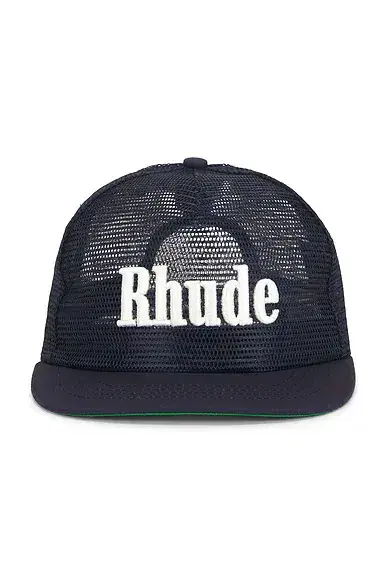 Rhude Rhude Logo Mesh Hat