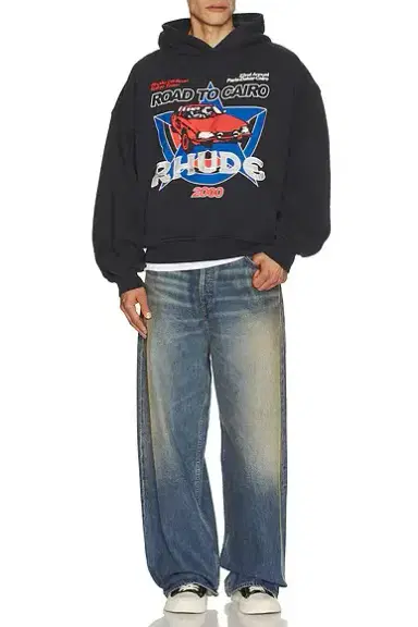 Rhude Road To Cairo Hoodie | Thumbnail 3
