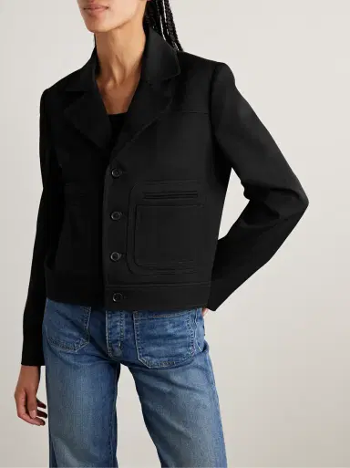 Nili Lotan Georgy wool-gabardine jacket | Thumbnail 3