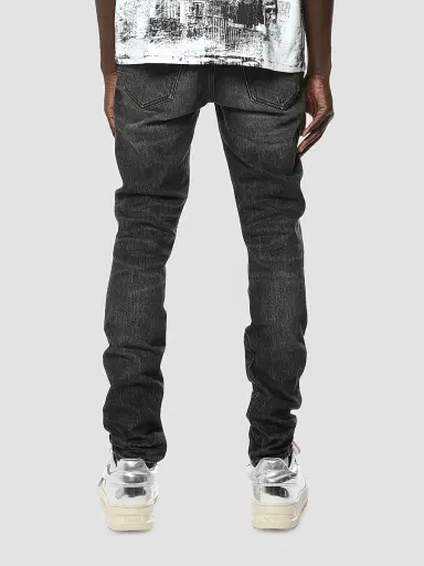 Purple Brand Men's Distressed Skinny Jeans - Black - Size 40 | Thumbnail 2 Purple Brand Men's Distressed Skinny Jeans - Black - Size 40 | Thumbnail 2