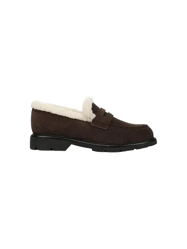 Vince Women's Siena Suede & Shearling Penny Loafers