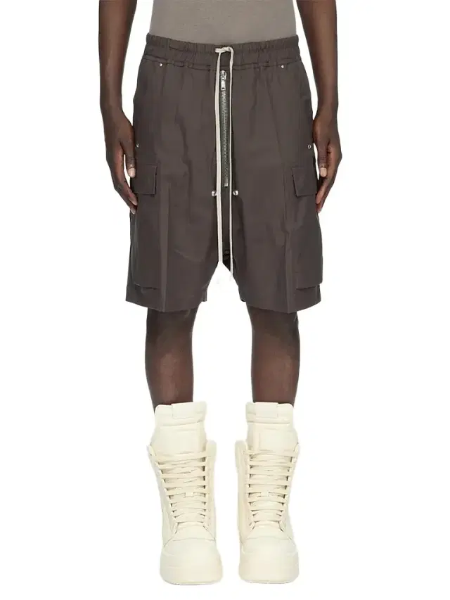 Men's Cargobela Drawstring Shorts - Dark Dust