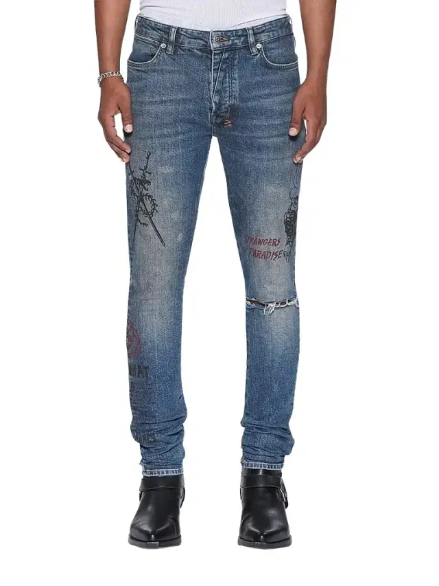 Ksubi Men's Van Winkle Billy Skinny Jeans - Denim