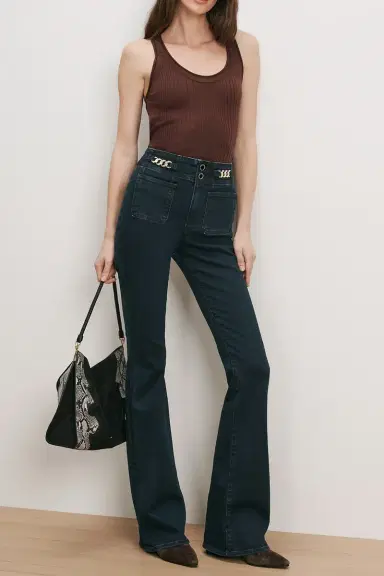Veronica Beard Birke Tank - Burgundy | Thumbnail 2 Veronica Beard Birke Tank - Burgundy | Thumbnail 2