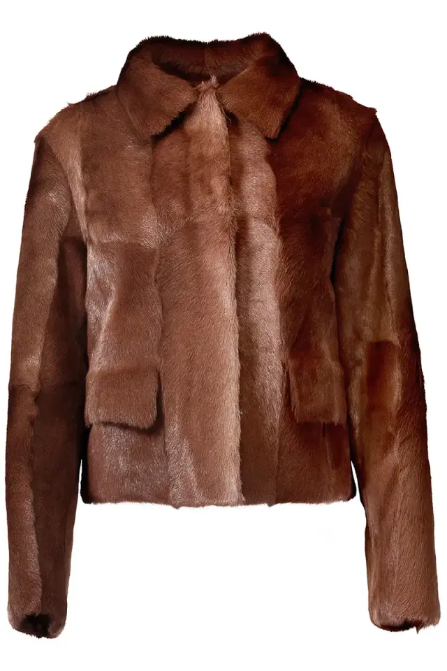 Brunello Cucinelli Horn Button Peak Lapel Blazer