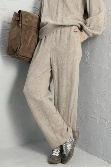 Brunello Cucinelli Lace Knit Pant | Thumbnail 2