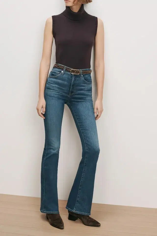 Veronica Beard Mazzy Turtleneck - Espresso