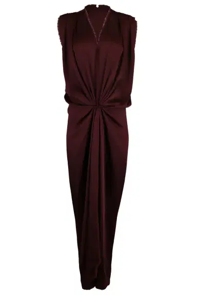 Michael Kors Collection Sleeveless Draped Column Gown | Thumbnail 1