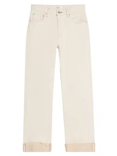 Moussy Vintage Women's Bellport High-Rise Straight-Leg Cuffed Jeans | Thumbnail 1 Moussy Vintage Women's Bellport High-Rise Straight-Leg Cuffed Jeans | Thumbnail 1