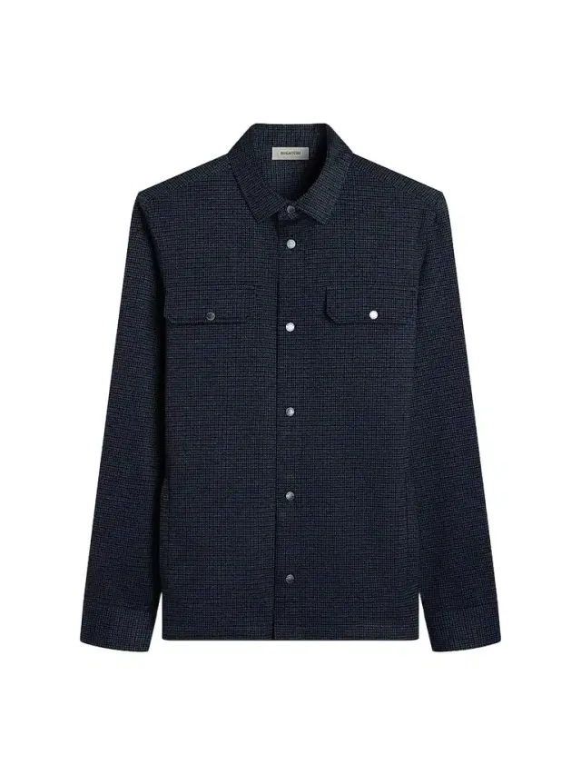 Bugatchi Men's Button-Front Knit Shirt Jacket