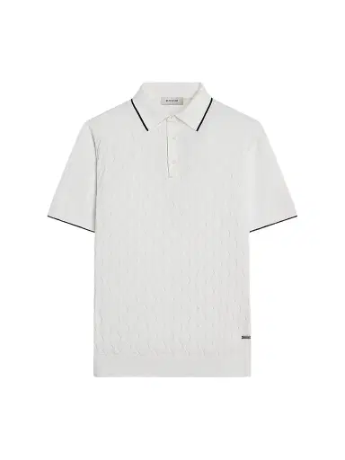 Bugatchi Men's Argyle-Stitched Polo Sweater | Thumbnail 1 Bugatchi Men's Argyle-Stitched Polo Sweater | Thumbnail 1