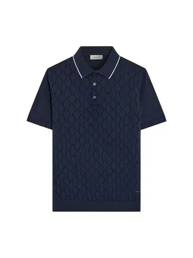 Bugatchi Men's Argyle-Stitched Polo Sweater - Navy | Thumbnail 1 Bugatchi Men's Argyle-Stitched Polo Sweater - Navy | Thumbnail 1
