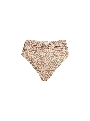 Ramy Brook Women's Dina Leopard Print Bikini Bottom | Thumbnail 1 Ramy Brook Women's Dina Leopard Print Bikini Bottom | Thumbnail 1