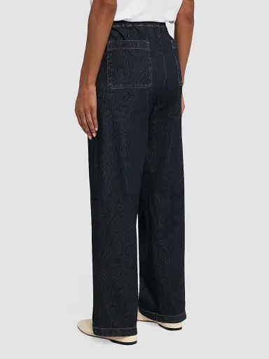 Eileen Fisher Women's Stretch Knit Wide-Leg Pants | Thumbnail 3 Eileen Fisher Women's Stretch Knit Wide-Leg Pants | Thumbnail 3