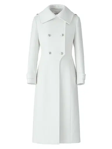Mackage Women's Elodie Double-Breasted Wool Coat - Cream - Size XL | Thumbnail 1 Mackage Women's Elodie Double-Breasted Wool Coat - Cream - Size XL | Thumbnail 1