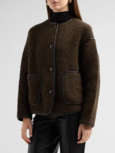 Altuzarra Women's Irving Alpaca-Blend Jacket - Fudge | Thumbnail 4
