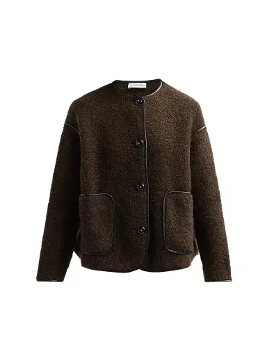 Altuzarra Women's Irving Alpaca-Blend Jacket - Fudge | Thumbnail 1