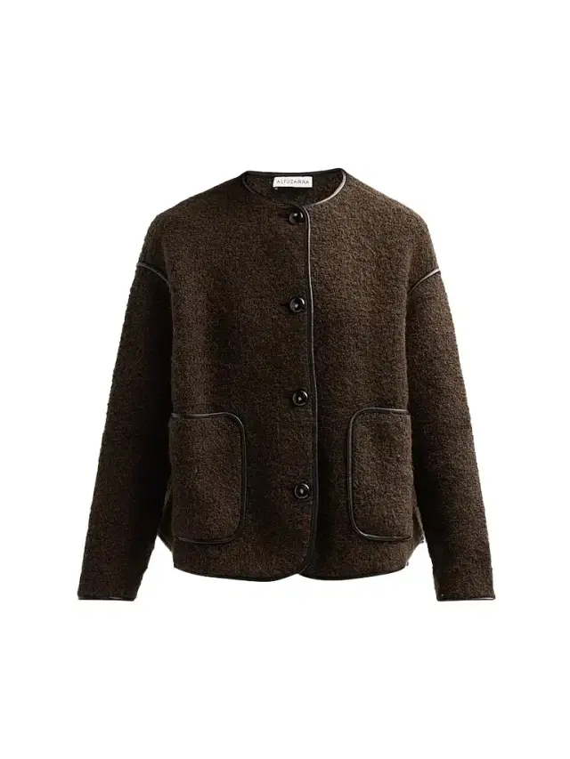 Altuzarra Women's Irving Alpaca-Blend Jacket - Fudge