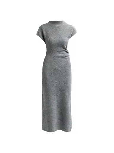 Proenza Schouler Women's Abie Donegal-Knit Wool Midi Dress - Blue Multi - Size XL | Thumbnail 1