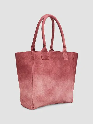 Isabel Marant Women's Yenky Cotton Canvas Tote Bag - Raspberry | Thumbnail 3
