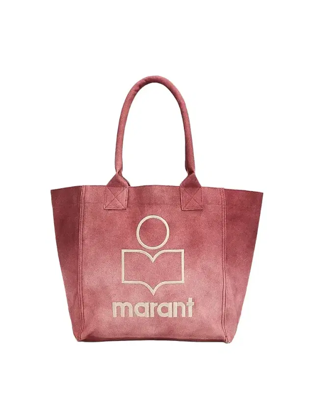 Isabel Marant Women's Yenky Cotton Canvas Tote Bag - Raspberry