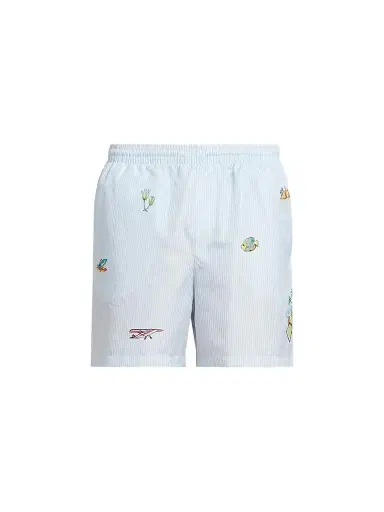 Casablanca Men's Printed Swim Shorts - Blue - Size XXL | Thumbnail 1