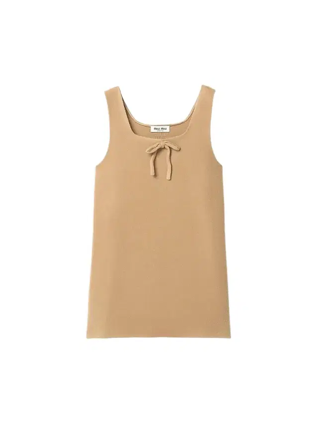 Miu Miu Women's Waxed Double Wool Dress - Brown