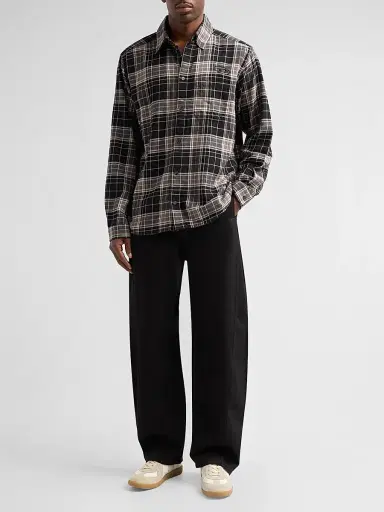 Diesel Men's Simply Plaid Flannel Shirt | Thumbnail 2 Diesel Men's Simply Plaid Flannel Shirt | Thumbnail 2