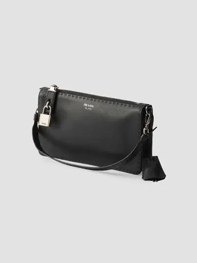 Prada Women's Nappa Leather Pouch | Thumbnail 2 Prada Women's Nappa Leather Pouch | Thumbnail 2