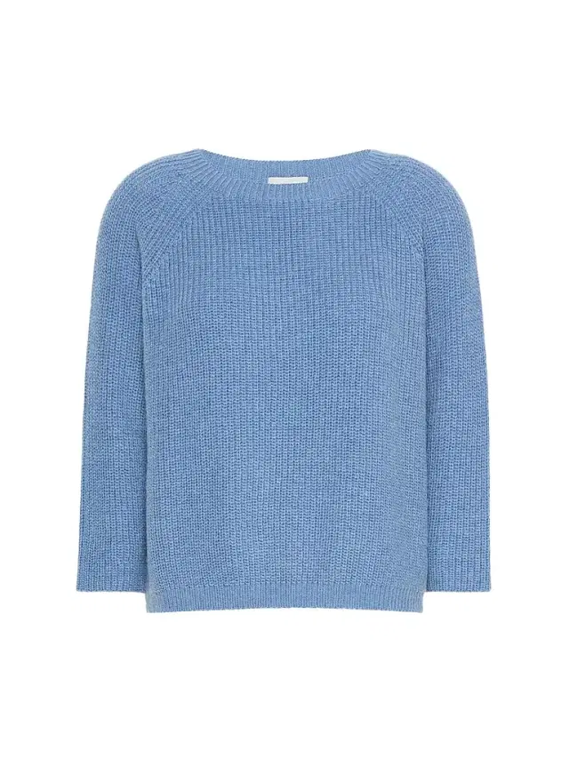 Weekend Max Mara Women's Mohair Blend Knit Jumper - Light Blue