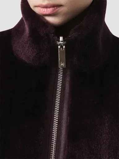 Marella Women's Cocoon Gilet Coat - Blackberry | Thumbnail 5