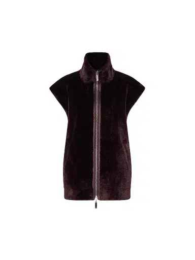 Marella Women's Cocoon Gilet Coat - Blackberry | Thumbnail 1
